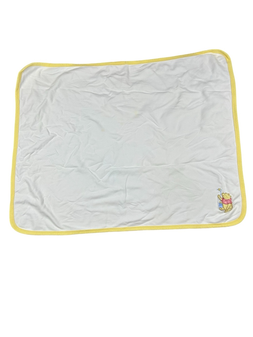 Vintage 1990s Winnie the Pooh Baby Blanket Disney Store Original Pooh